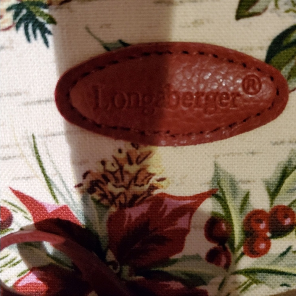 Like-New Longaberger Small Tote Bag, 10” x 8” x 4.5” - Picture 6 of 8
